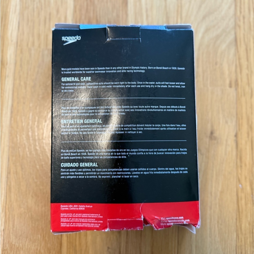 NWT Speedo Endurance Team Black Competitive Swim Jammers Size 30 M $55 MSRP - Picture 7 of 8